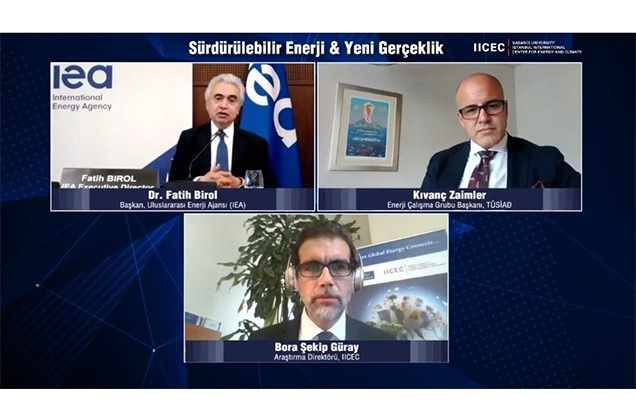 IICEC “Sürdürülebilir Enerji & Yeni Gerçeklik” webinarını düzenledi