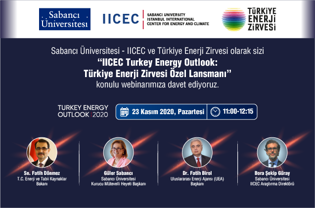 IICEC, Turkey Energy Outlook çalışmasını kamuoyu ile paylaşacak