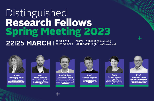 Distinguished Research Fellows Spring Meeting 2023 etkinliği başlıyor!