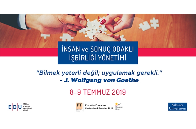 EDU’dan İnsan ve Sonuç Odaklı İşbirliği Yönetimi