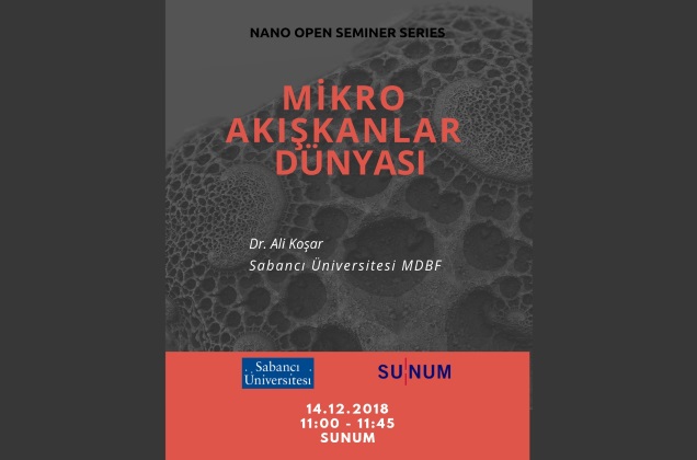 Nano Open Seminer Serisi’nin yeni konuğu Ali Koşar