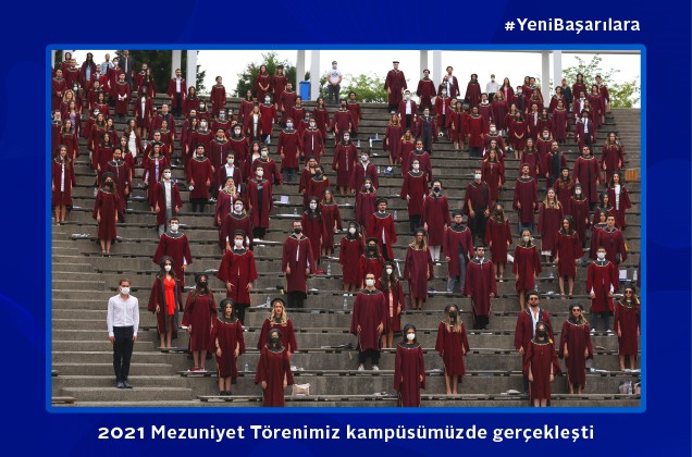 2021 Mezuniyet Törenimiz kampüsümüzde gerçekleşti