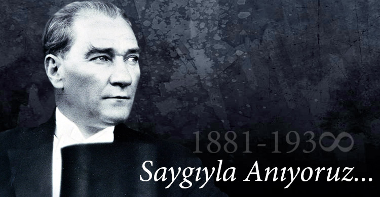 10 Kasım Atatürk'ü Anma Töreni Programı