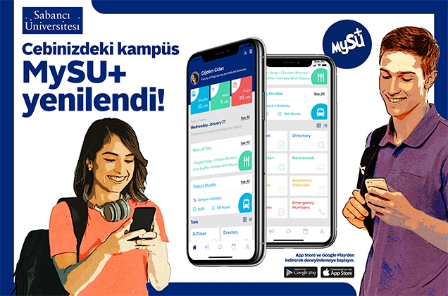 MySU mobil uygulaması yenilendi: MySU+