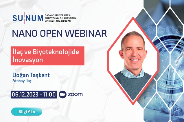  Nano Open Seminer Serisi'nin yeni konuğu Doğan Taşkent