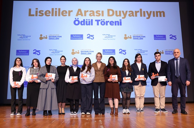 Sabancı Üniversitesi “Liseliler Arası Duyarlıyım” Programının Kazananları Belli Oldu