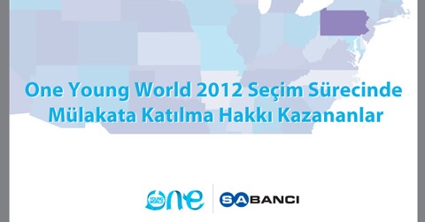 Emre Şahin ve Kaan Özgüney 'One Young World' mülakatlarında