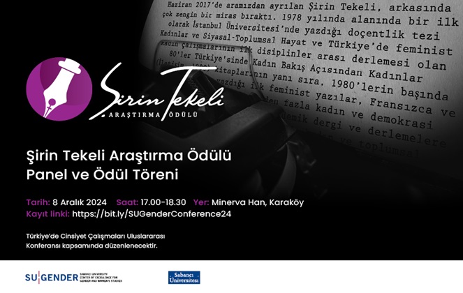 Şirin Tekeli Araştırma Ödülü Panel ve Ödül Töreni