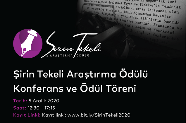 Şirin Tekeli Araştırma Ödülü ve Konferansı