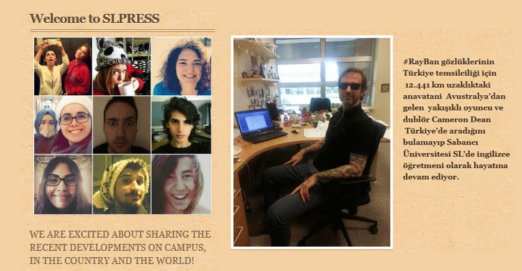 Diller Okulu'nun yeni gazetesi: SLpress