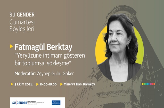 SU Gender Cumartesi Söyleşileri’nde Fatmagül Berktay ile Buluşuyoruz