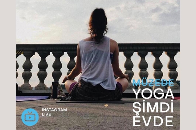 “Müzede Yoga” çevrimiçinde devam ediyor