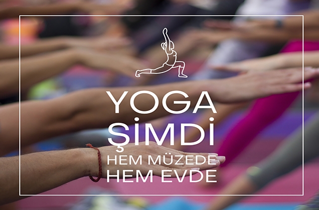 Yoga şimdi hem müzede hem evde