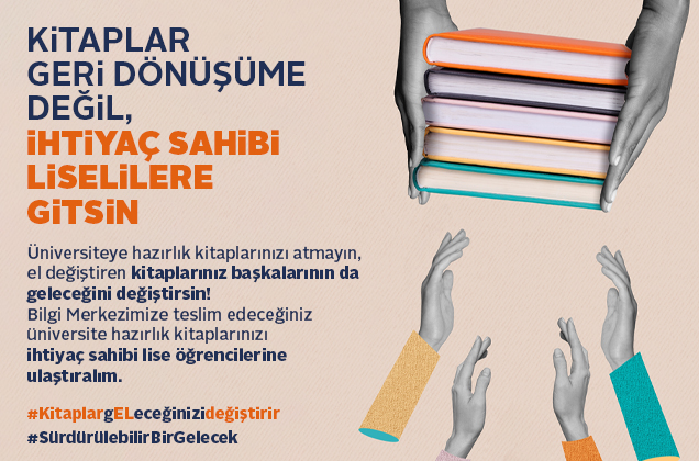 Kitaplar Geri Dönüşüme Değil, İhtiyaç Sahibi Liselilere Gitsin!