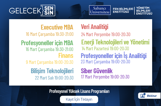 Profesyonel Yüksek Lisans Programları Tanıtım Toplantıları İş Dünyasından Yöneticileri ve Mezunları Ağırlıyor