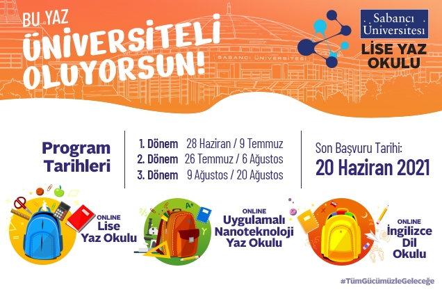 2021 Lise Yaz Okulları İçin Son Başvuru Tarihi 20 Haziran