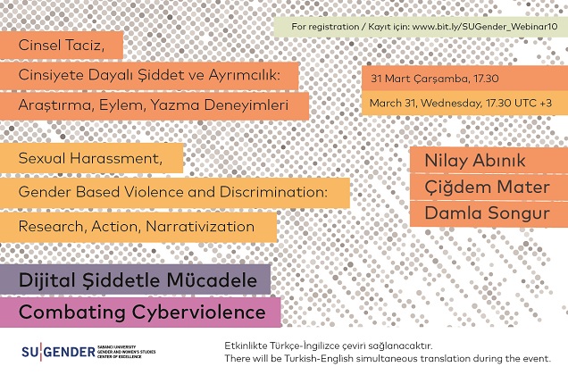 Cinsel Taciz, Cinsiyete Dayalı Şiddet ve Ayrımcılık: Araştırma, Eylem, Yazma Deneyimleri X