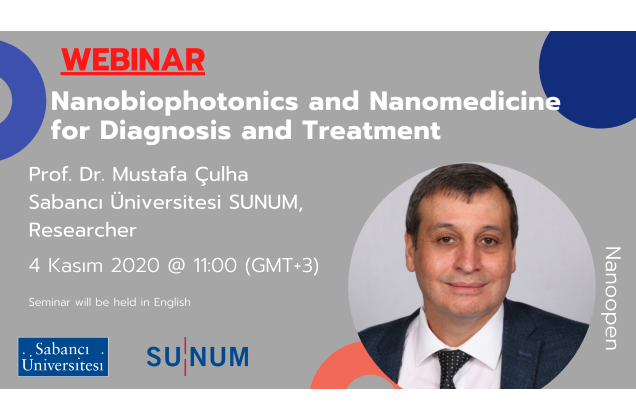 Nano Open Seminer Serisi'nin yeni konuğu Mustafa Çulha
