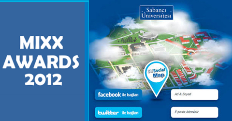 SUSocial Map'a Mixx Awards bronz ödülü