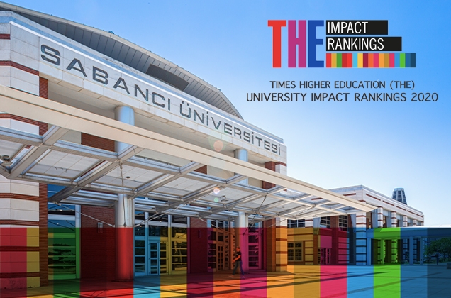 Sabancı Üniversitesi THE 2020 Dünya Üniversiteler Etki Sıralamasında