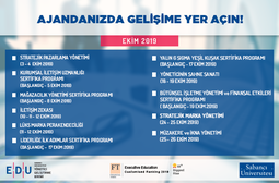 EDU'dan profesonellere yönelik Açık Eğitimler