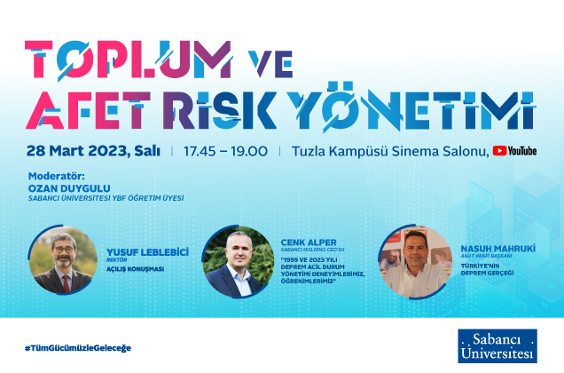 “Toplum ve Afet Risk Yönetimi” Seminer Dizisi Başlıyor