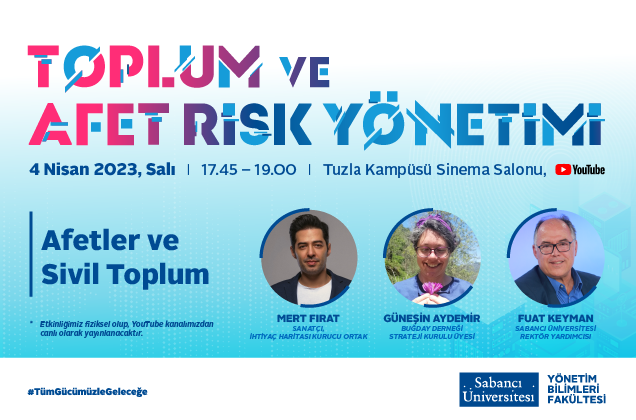 “Toplum ve Afet Risk Yönetimi” Seminerinin İkincisi 4 Nisan’da