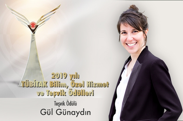 Öğretim Üyemiz Gül Günaydın'a TÜBİTAK Teşvik Ödülü