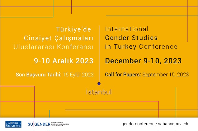 Türkiye’de Cinsiyet Çalışmaları Uluslararası Konferansı Katılım Çağrısı