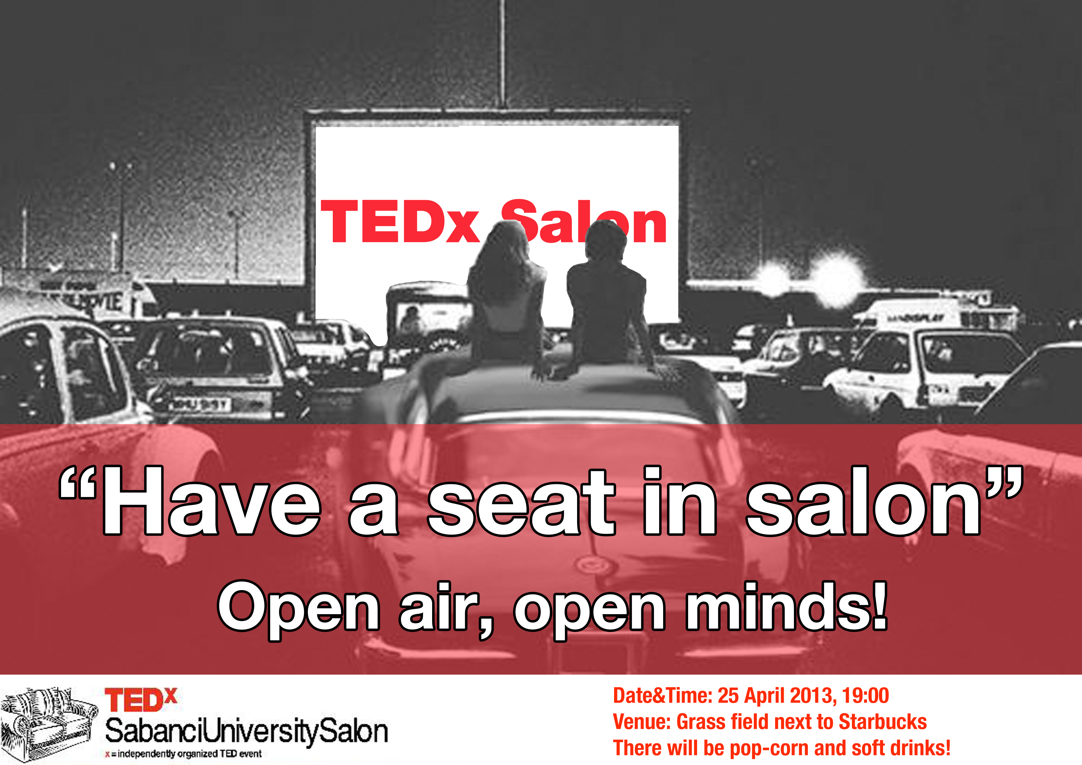 TEDxSabanciUniversity Salon “Open Air & Open Minds!”