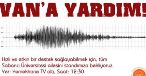 Van için dün ve bugün toplanan yardımlar ihtiyaç sahiplerine ulaştırılmak üzere bugün yola çıktı!