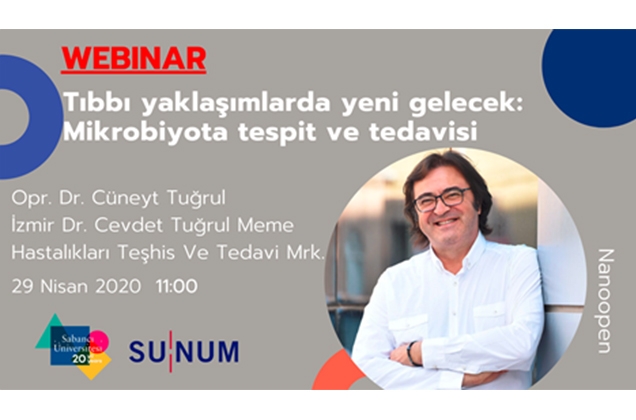"Tıbbı yaklaşımlarda yeni gelecek" Nano Open Webinarı