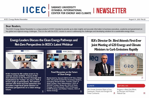 IICEC Energy Market Newsletter - 22
