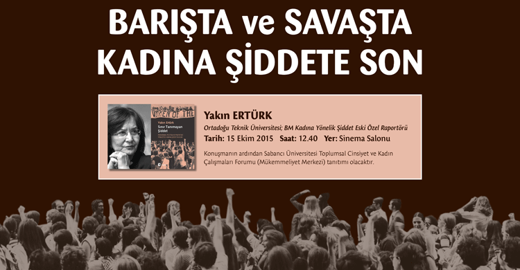 Barışta ve Savaşta Kadına Yönelik Şiddet