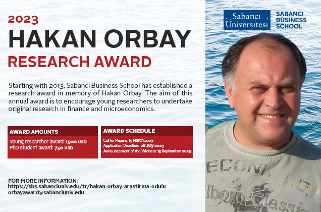 Hakan Orbay Research Awards