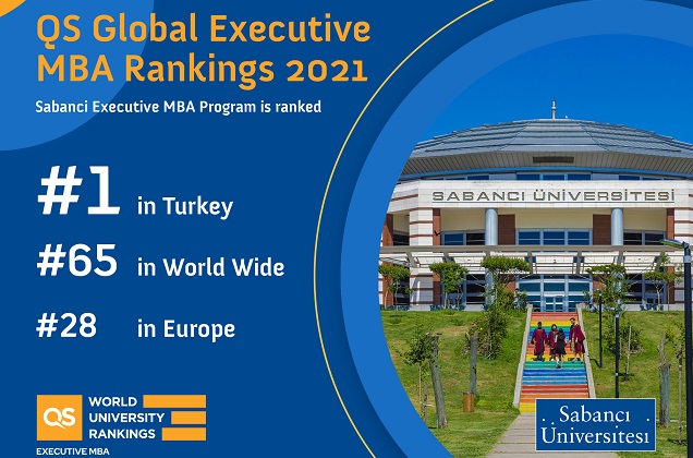 Sporvogn nyhed Mappe Sabancı University leads the 2021 QS Global Executive MBA Rankings |  GazeteSU