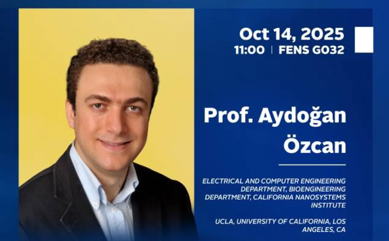 UCLA’den Prof. Aydoğan Özcan, Yapay Zekâ ile Tıpta Devrimi Anlatacak