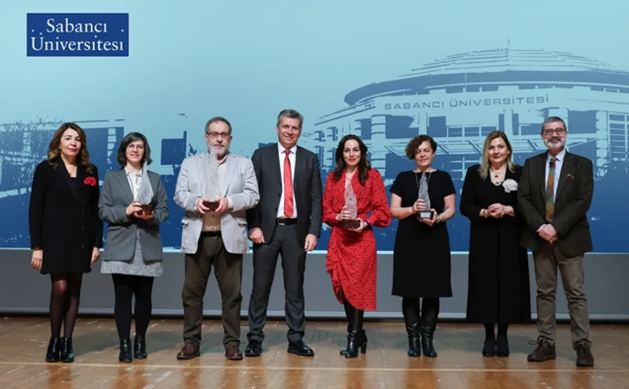 Sabancı University Awards in Arts and Sciences Presented at Ceremony Held as Part of the Year-End Program
