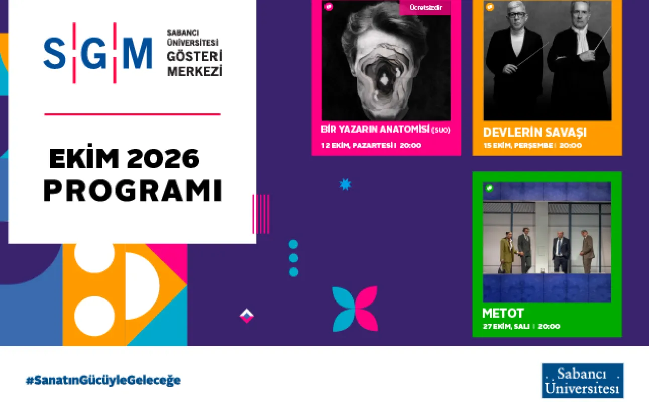Sabancı Üniversitesi Gösteri Merkezi’nde Yeni Sezon Başlıyor