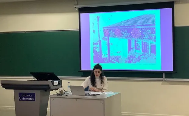 Embroidery Artist Damla Yalçın attended a seminar at FENS