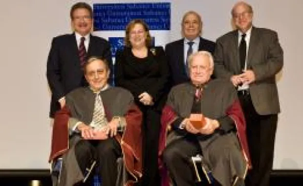 Tosun Terzioğlu and Üstün Ergüder Emeritus Professors at Sabancı University