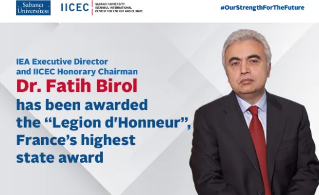 Dr. Fatih Birol has been awarded France’s highest state decoration