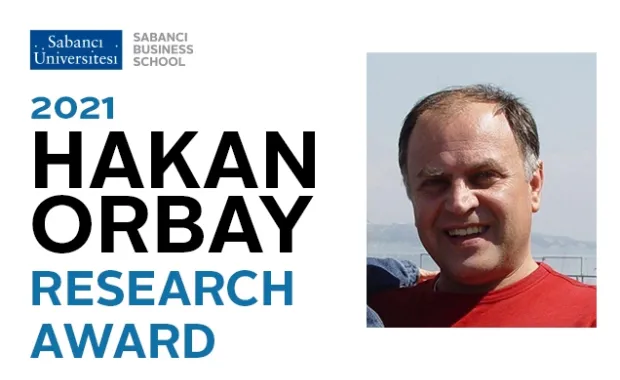 The Winner of the Hakan Orbay Research Award 2021 Announced