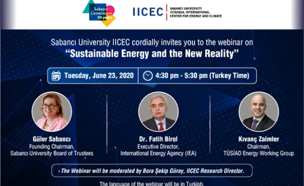 “Sustainable Energy and the New Reality” webinar