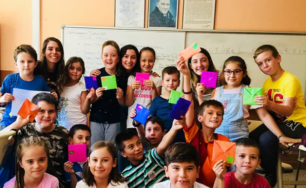 Discover Yourself Project conducted in the Ahmetbey township of Lüleburgaz