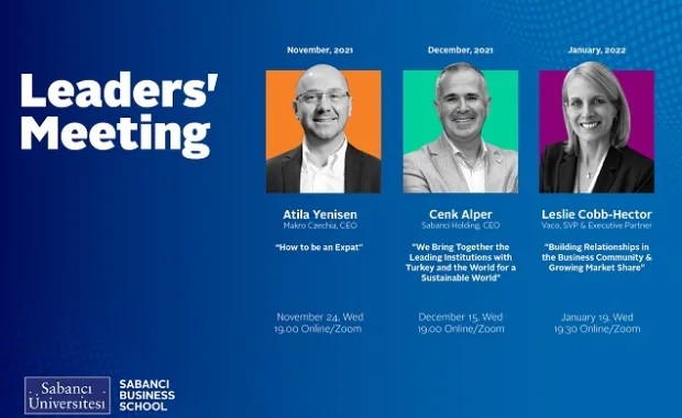 Leaders of The Business World Meet with the Students of Sabancı University