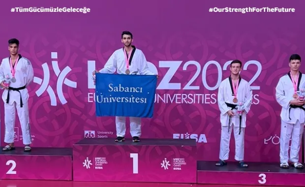 Our student Mehmet Kani Polat becomes the European Universities Taekwondo Champion
