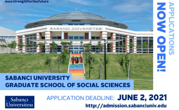 Graduate School of Social Sciences 2021-2022 Fall Semester Applications