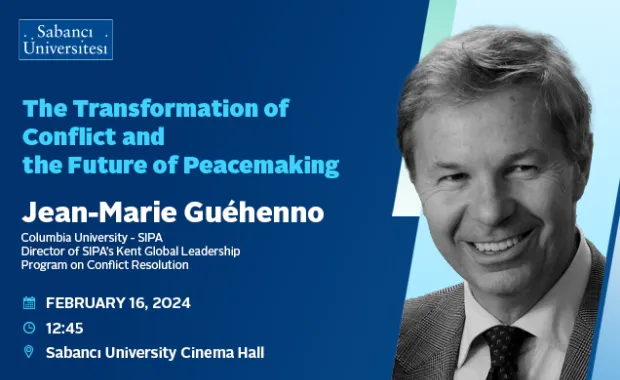 Seminar of "The Transformation of Conflict and the Future of Peacemaking" by Jean-Marie Guéhenno