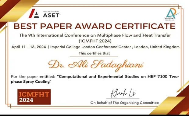 FENS and EFSUN Researcher Received the Best Paper Award